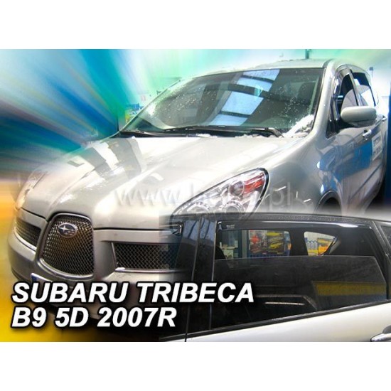 Ανεμοθραύστες για Subaru Tribeca (2005-2014) - 4 τμχ εμπρός και πίσω