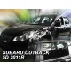 Ανεμοθραύστες για Subaru Outback (2009-2014) - 4 τμχ εμπρός και πίσω