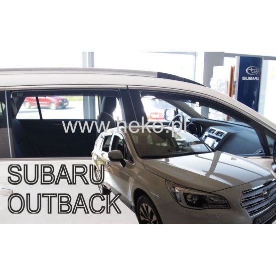 Ανεμοθραύστες για Subaru Outback (2015+) - 4 τμχ εμπρός και πίσω