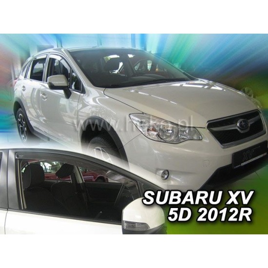 Ανεμοθραύστες για Subaru XV (2012+) 5 πορτο - 4 τμχ εμπρός και πίσω