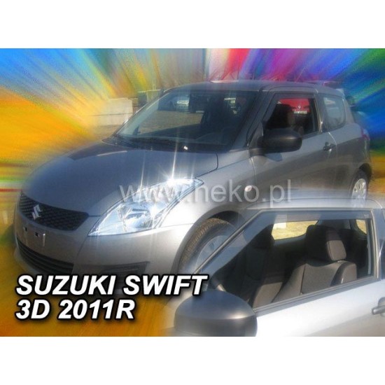 Ανεμοθραύστες για Suzuki Swift (2010-2017) 3 πορτο