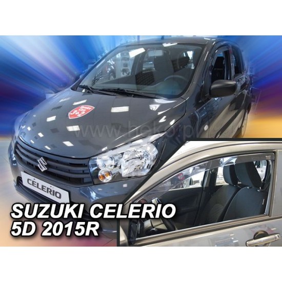 Ανεμοθραύστες για Suzuki Celerio (2015+)  5 πορτο - 2 τμχ εμπρός