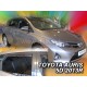 Ανεμοθραύστες για Toyota Auris 1 / Corolla (2007-2012) 5 πορτο - 4 τμχ εμπρός και πίσω