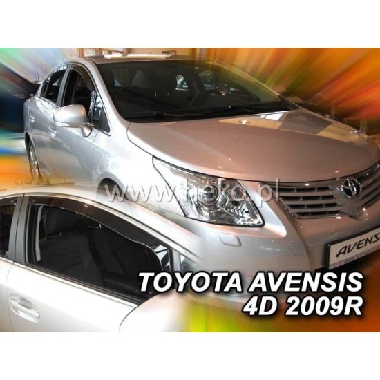 Ανεμοθραύστες για Toyota Avensis (2009+) 5 πορτο ,sedan - 2 τμχ εμπρός