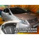 Ανεμοθραύστες για Toyota Avensis (2009+) sedan - 4 τμχ εμπρός και πίσω