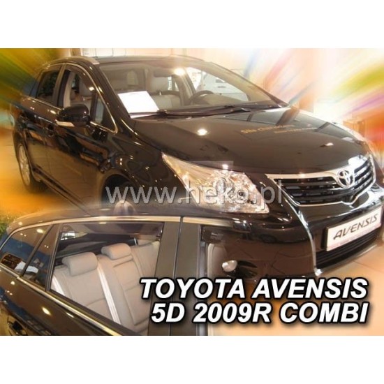 Ανεμοθραύστες για Toyota Avensis (2009+) combi - 4 τμχ εμπρός και πίσω