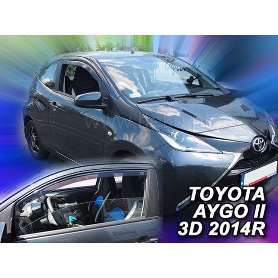 Ανεμοθραύστες για Toyota Aygo (2005-2014) - 3 πορτο