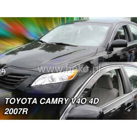 Ανεμοθραύστες για Toyota Camry (2007-2011) sedan - 2 τμχ εμπρός