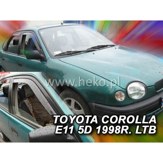 Ανεμοθραύστες για Toyota Corolla (1997-2001) 5 πορτο , sedan, combi - 2 τμχ. εμπρός