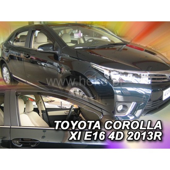 Ανεμοθραύστες για Toyota Corolla (2013+) sedan - 2 τμχ εμπρός