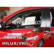 Ανεμοθραύστες για Toyota Hilux (2015+) μόνο διπλοκάμπινο - 2 τμχ εμπρός