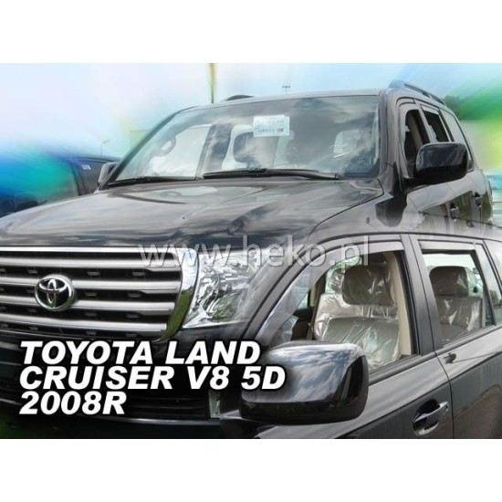 Ανεμοθραύστες για Toyota Land Cruiser J200 V8 (2008+) 5 πορτο - 2 τμχ εμπρός