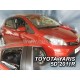 Ανεμοθραύστες για Toyota Yaris (2005-2011) 5 πορτο - 4 τμχ εμπρός και πίσω