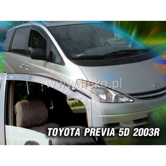 Ανεμοθραύστες για Toyota Previa (2000-2005) 5 πορτο - 2 τμχ. εμπρός