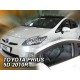 Ανεμοθραύστες για Toyota Prius (2010-2015) 5 πορτο - 2 τμχ εμπρός