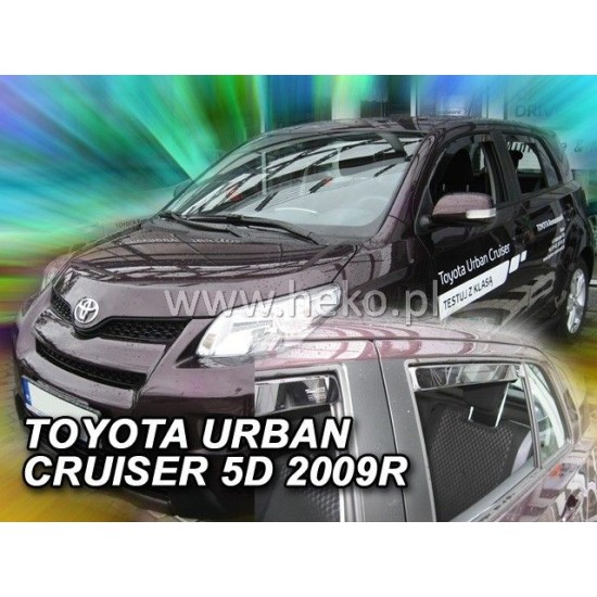 Ανεμοθραύστες για Toyota Urban Cruiser (2009+) - 4 τμχ εμπρός και πίσω