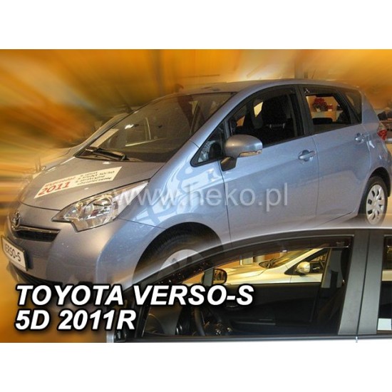 Ανεμοθραύστες για Toyota Verso -S (2011+) - 2 τμχ εμπρός