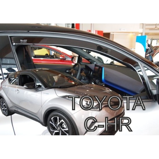 Ανεμοθραύστες για Toyota C-HR (2016+) 5 πορτο- 2 τμχ εμπρός