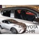 Ανεμοθραύστες για Toyota C-HR (2016+) - 4 τμχ εμπρός και πίσω