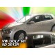 Ανεμοθραύστες για Vw Golf 7 (2012+) 5 πορτο - 4 τμχ εμπρός και πίσω