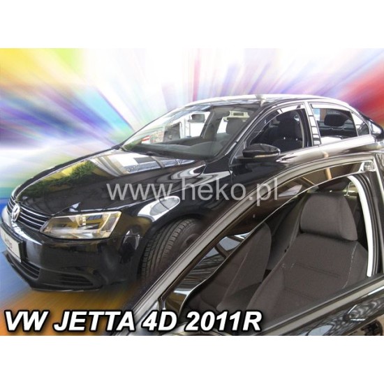 Ανεμοθραύστες για Vw Jetta (2011+) sedan - 2 τμχ εμπρός