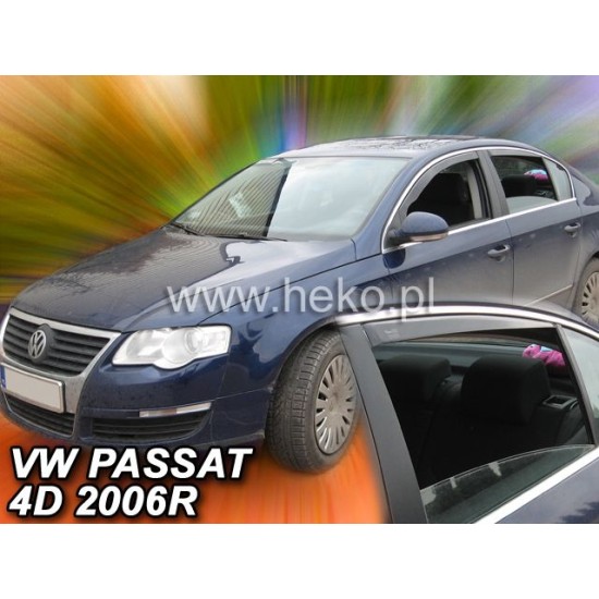 Ανεμοθραύστες για Vw Passat (B6/B7) (2005-2015) sedan - 4 τμχ εμπρός και πίσω