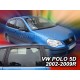 Ανεμοθραύστες για Vw Polo (2002-2009)  5 πορτο - 4 τμχ εμπρός και πίσω