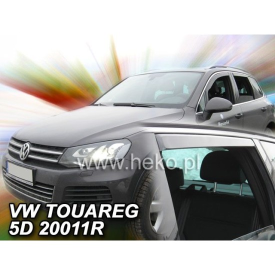 Ανεμοθραύστες για Vw Touareg (2010+) - 4 τμχ. εμπρός και πίσω