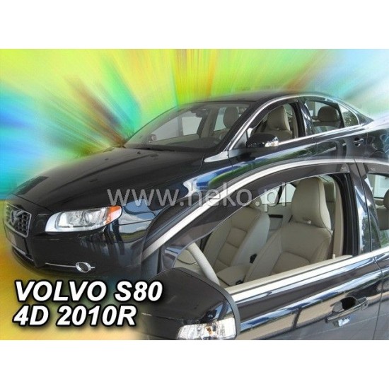 Ανεμοθραύστες για Volvo S80 (2006+)  / V70 / XC70   (2007+)   sedan - 2 τμχ. εμπρός