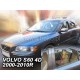 Ανεμοθραύστες για Volvo S60 (2000-2010) sedan - 4 τμχ εμπρός και πίσω