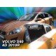 Ανεμοθραύστες για Volvo S60 (2010+) sedan - 4 τμχ εμπρός και πίσω