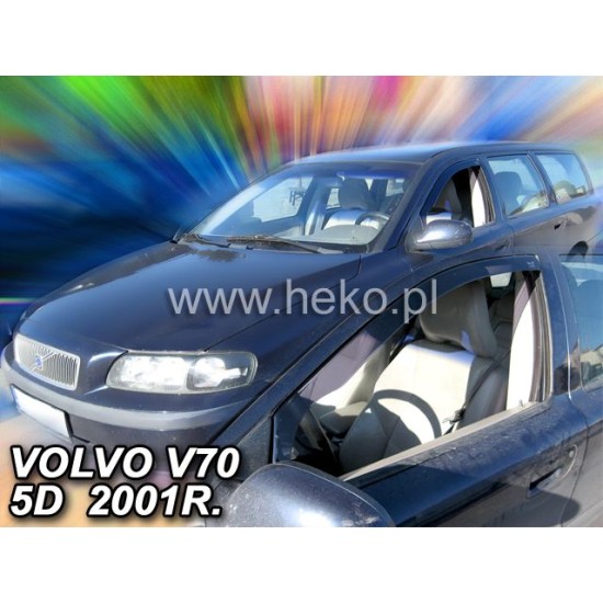 Ανεμοθραύστες για Volvo V70 (1990-2000) 5 πορτο S70 (1997+)/850 (1991+) sedan - 2 τμχ εμπρός