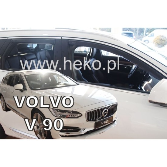 Ανεμοθραύστες για Volvo S90 (2016+) sedan - 4 τμχ εμπρός και πίσω