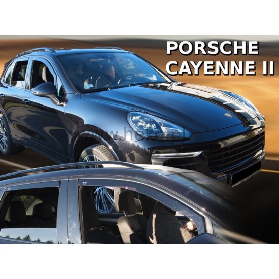 Ανεμοθραύστες για Porsche Cayenne (2010+) - 4 τμχ εμπρός και πίσω