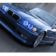 Δαχτυλίδια angel eyes για  (CCFL) για BMW E36 / E38 / E39 - μπλε χρώμα