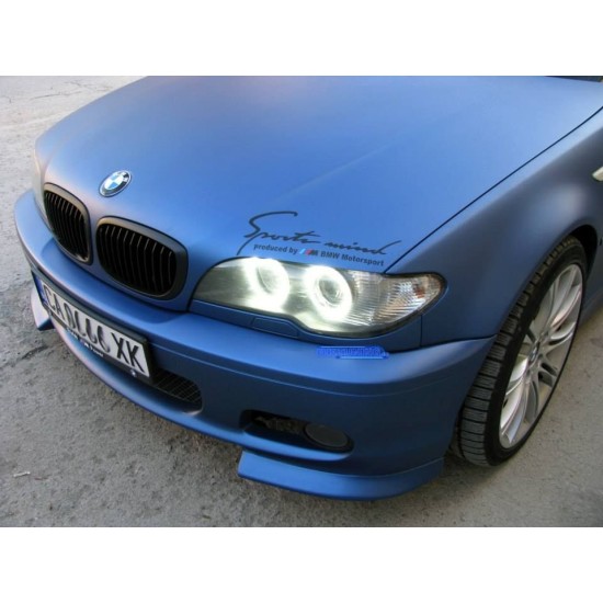 Δαχτυλίδια led angel eyes για  BMW E46 coupe (2003+) με 66 led - λευκά