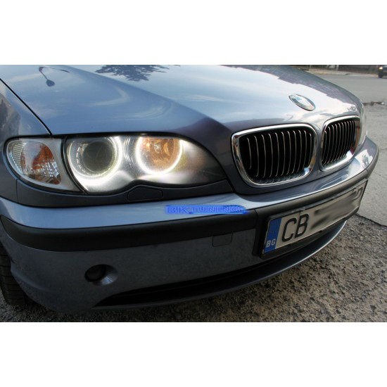 Δαχτυλίδια angel eyes για  BMW E46 Compact (2001+) - με 140 led