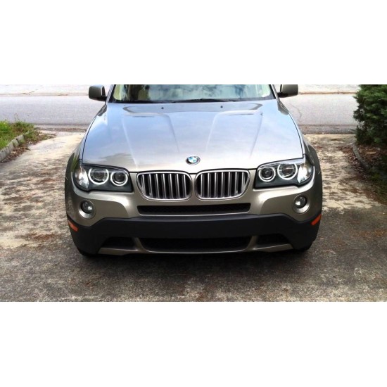 Δαχτυλίδια angel eyes για  BMW X3 (2004-2007) - Λευκό χρώμα