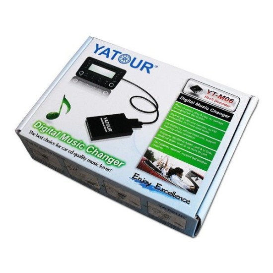 USB / MP3 Changer με Bluetooth*  για BMW E36 / E38 / E39 / E46 / X3 / X5 / Z3 / Z8 / MINI R5x - με 40άρα pin port