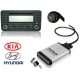 USB / MP3 Changer με Bluetooth*  για Hyundai Coupe / Sonata / Santa Fe / Tucson / Maxima / Accent  - 8 pin