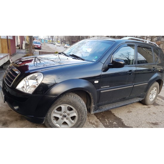 Ανεμοθραύστες για Ssangyong Rexton (2004+) 5 πορτο - 4 τμχ εμπρός και πίσω