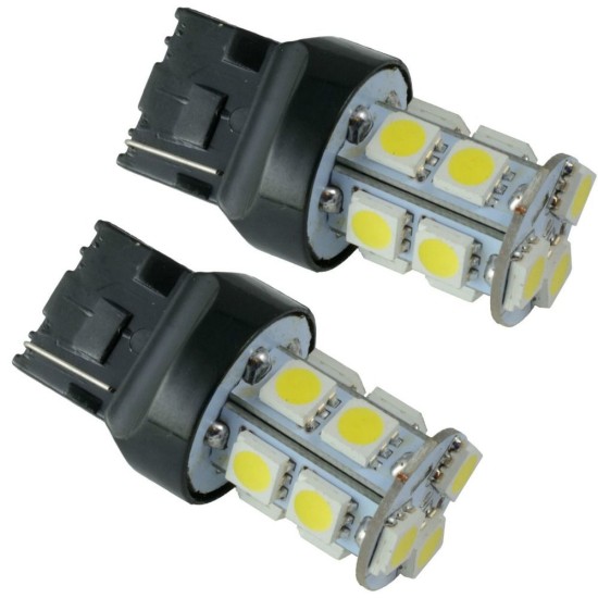 Led λάμπα τύπου Τ20 με 13 SMD led διπλού φωτισμού κίτρινη - 1τμχ.