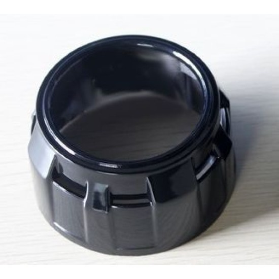 Καπάκι για προτζέκτορες Morimoto Mini 2.5'' - στρόγγυλα μαύρα D=9 cm