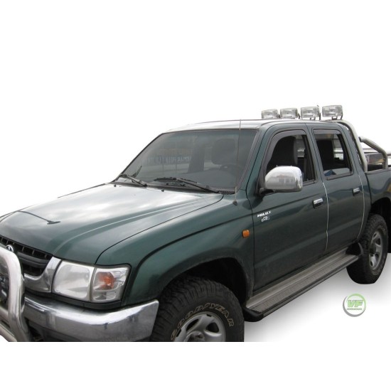 Ανεμοθραύστες για Toyota Hilux (2005-2015) 4 πορτο - 4 τμχ. εμπρός και πίσω