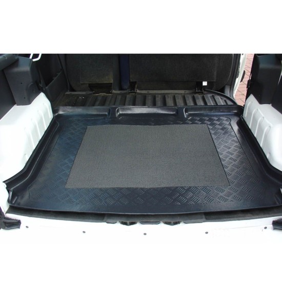 Πατάκι για πορτ - μπαγκάζ για Citroen / Peugeot Berlingo I (Multi Space) / Partner I  1998-2007 5 seats no modubox 2nd row of seats moved forward - 1τμχ.