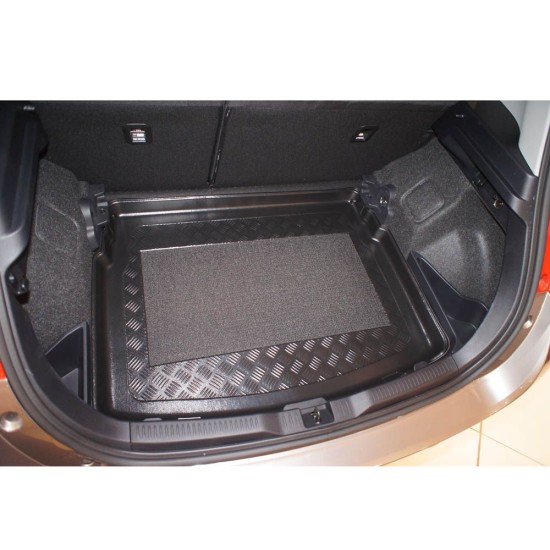 Πατάκι για πορτ - μπαγκάζ για Toyota Auris  / Auris  Hybrid 5 doors 2013-with double boot floor (for upper and Low) - 1τμχ.