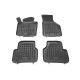 Λαστιχένια πατάκια Rezaw Plast για VW Passat B6 / B7 (2005-2014) /Tiguan (2007-2016) / Jetta (2011+) - τύπου σκαφάκι - 4τμχ.