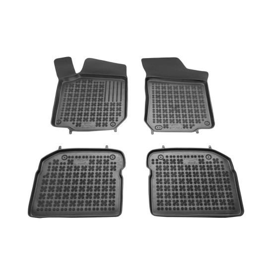 Λαστιχένια πατάκια Rezaw Plast για Wv Golf 4 / Wv Bora / VW Beetle / VW Jetta / Skoda Octavia (1997-2010) / Seat Leon και Toledo (1999-2005) - τύπου σκαφάκι - 4τμχ.