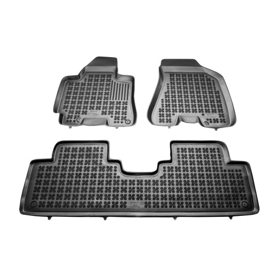 Λαστιχένια πατάκια Rezaw Plast για Hyundai Tucson / Kia Sportage (2002-2010) - τύπου σκαφάκι - 3τμχ.