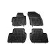 Λαστιχένια πατάκια Rezaw Plast για Mitsubishi Outlander / Eclipse Cross (2017-2021) / Citroen C- Crosser / Peugeot 4007 (2007-2014) - τύπου σκαφάκι - 4τμχ.